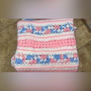 Crotchet baby blanket
